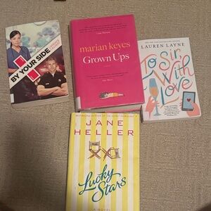 Set of Four Fiction Books